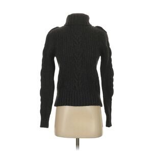 J. McLaughlin Wool Blend Black Cord Sweater – Women’s Small